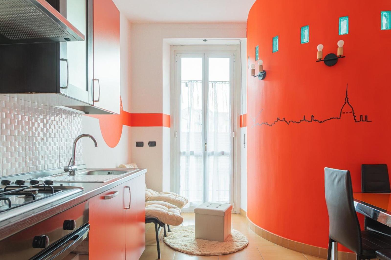 Equipped Apt Near To Parco Dora Турин Екстер'єр фото